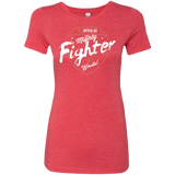 T-Shirts Vintage Red / S Fighter Women's Triblend T-Shirt