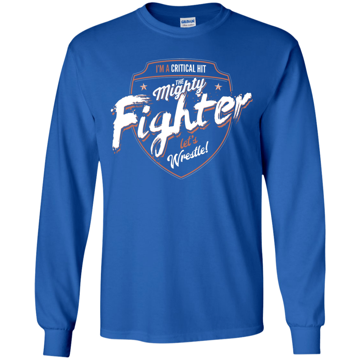 T-Shirts Royal / YS Fighter Youth Long Sleeve T-Shirt
