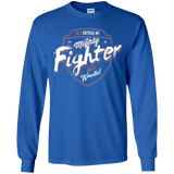 T-Shirts Royal / YS Fighter Youth Long Sleeve T-Shirt