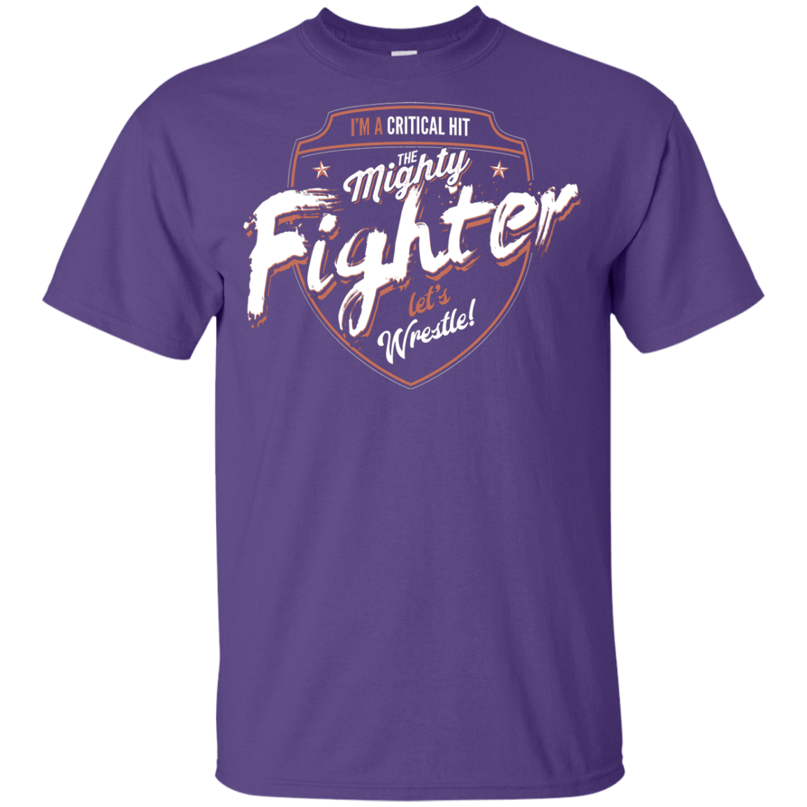 T-Shirts Purple / YXS Fighter Youth T-Shirt