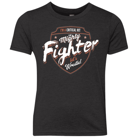 T-Shirts Vintage Black / YXS Fighter Youth Triblend T-Shirt