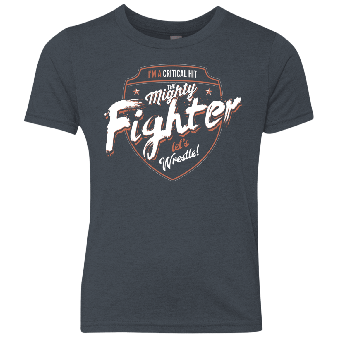 T-Shirts Vintage Navy / YXS Fighter Youth Triblend T-Shirt