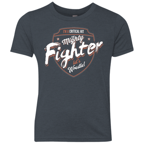 T-Shirts Vintage Navy / YXS Fighter Youth Triblend T-Shirt