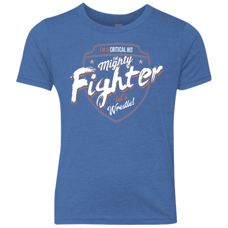 T-Shirts Vintage Royal / YXS Fighter Youth Triblend T-Shirt