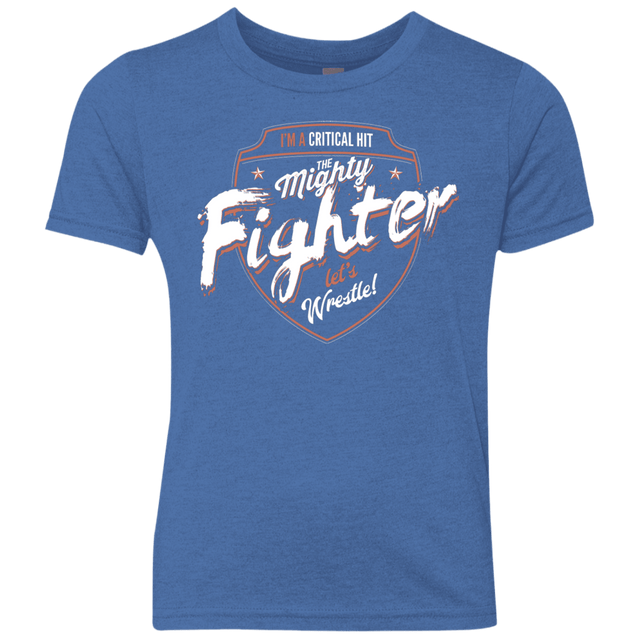 T-Shirts Vintage Royal / YXS Fighter Youth Triblend T-Shirt