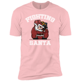 T-Shirts Light Pink / YXS Fighting Santa Boys Premium T-Shirt