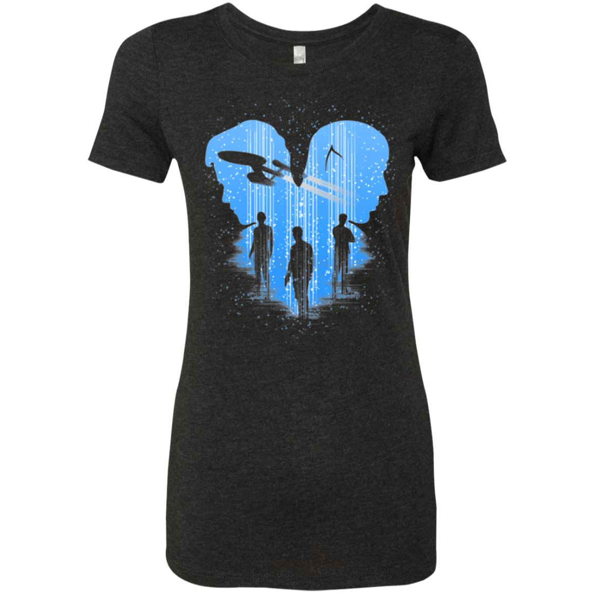 T-Shirts Vintage Black / Small Final Frontier Classic Women's Triblend T-Shirt