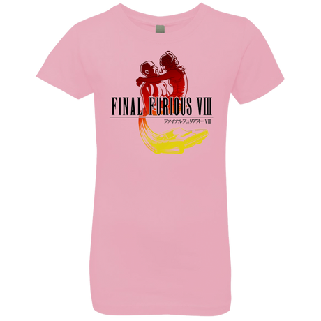 T-Shirts Light Pink / YXS Final Furious 8 Girls Premium T-Shirt