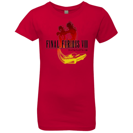 T-Shirts Red / YXS Final Furious 8 Girls Premium T-Shirt