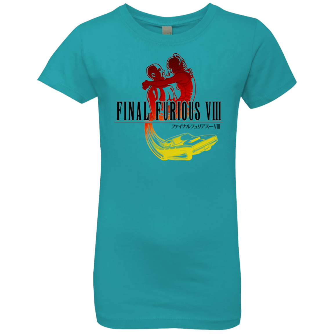 T-Shirts Tahiti Blue / YXS Final Furious 8 Girls Premium T-Shirt