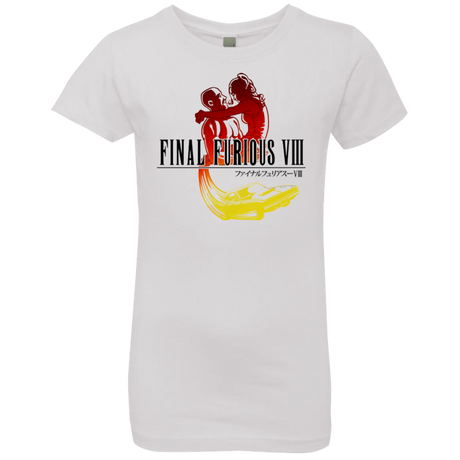 T-Shirts White / YXS Final Furious 8 Girls Premium T-Shirt