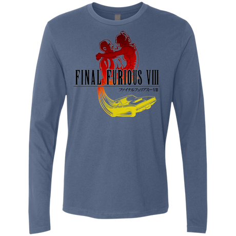 T-Shirts Indigo / Small Final Furious 8 Men's Premium Long Sleeve