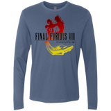 T-Shirts Indigo / Small Final Furious 8 Men's Premium Long Sleeve