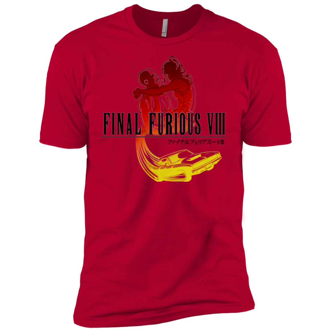 T-Shirts Red / X-Small Final Furious 8 Men's Premium T-Shirt
