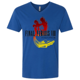 T-Shirts Royal / X-Small Final Furious 8 Men's Premium V-Neck