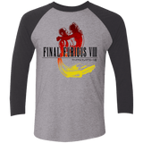 T-Shirts Premium Heather/Vintage Black / X-Small Final Furious 8 Men's Triblend 3/4 Sleeve