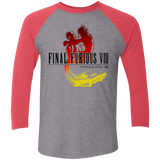 T-Shirts Premium Heather/Vintage Red / X-Small Final Furious 8 Men's Triblend 3/4 Sleeve