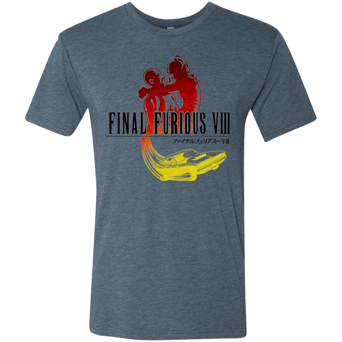 T-Shirts Indigo / Small Final Furious 8 Men's Triblend T-Shirt