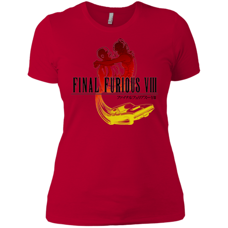 T-Shirts Red / X-Small Final Furious 8 Women's Premium T-Shirt