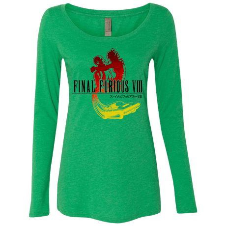 T-Shirts Envy / Small Final Furious 8 Women's Triblend Long Sleeve Shirt