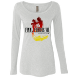 T-Shirts Heather White / Small Final Furious 8 Women's Triblend Long Sleeve Shirt