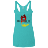 T-Shirts Tahiti Blue / X-Small Final Furious 8 Women's Triblend Racerback Tank