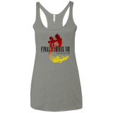 T-Shirts Venetian Grey / X-Small Final Furious 8 Women's Triblend Racerback Tank