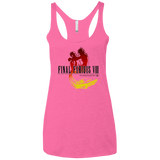 T-Shirts Vintage Pink / X-Small Final Furious 8 Women's Triblend Racerback Tank