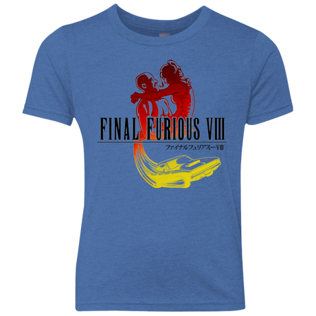 T-Shirts Vintage Royal / YXS Final Furious 8 Youth Triblend T-Shirt