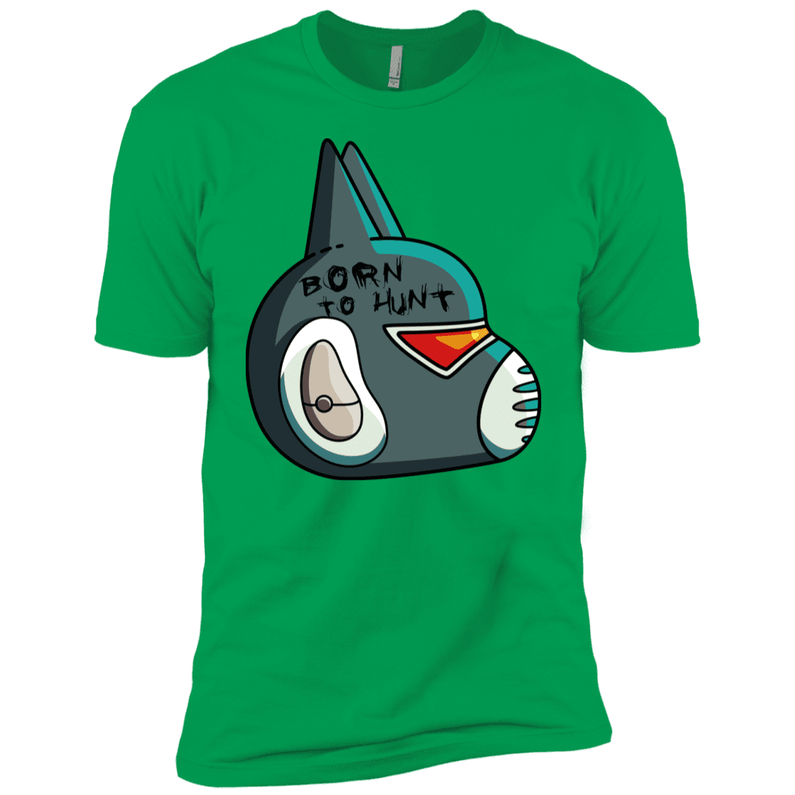 T-Shirts Kelly Green / YXS Final Space Avocato Born To Hunt Boys Premium T-Shirt