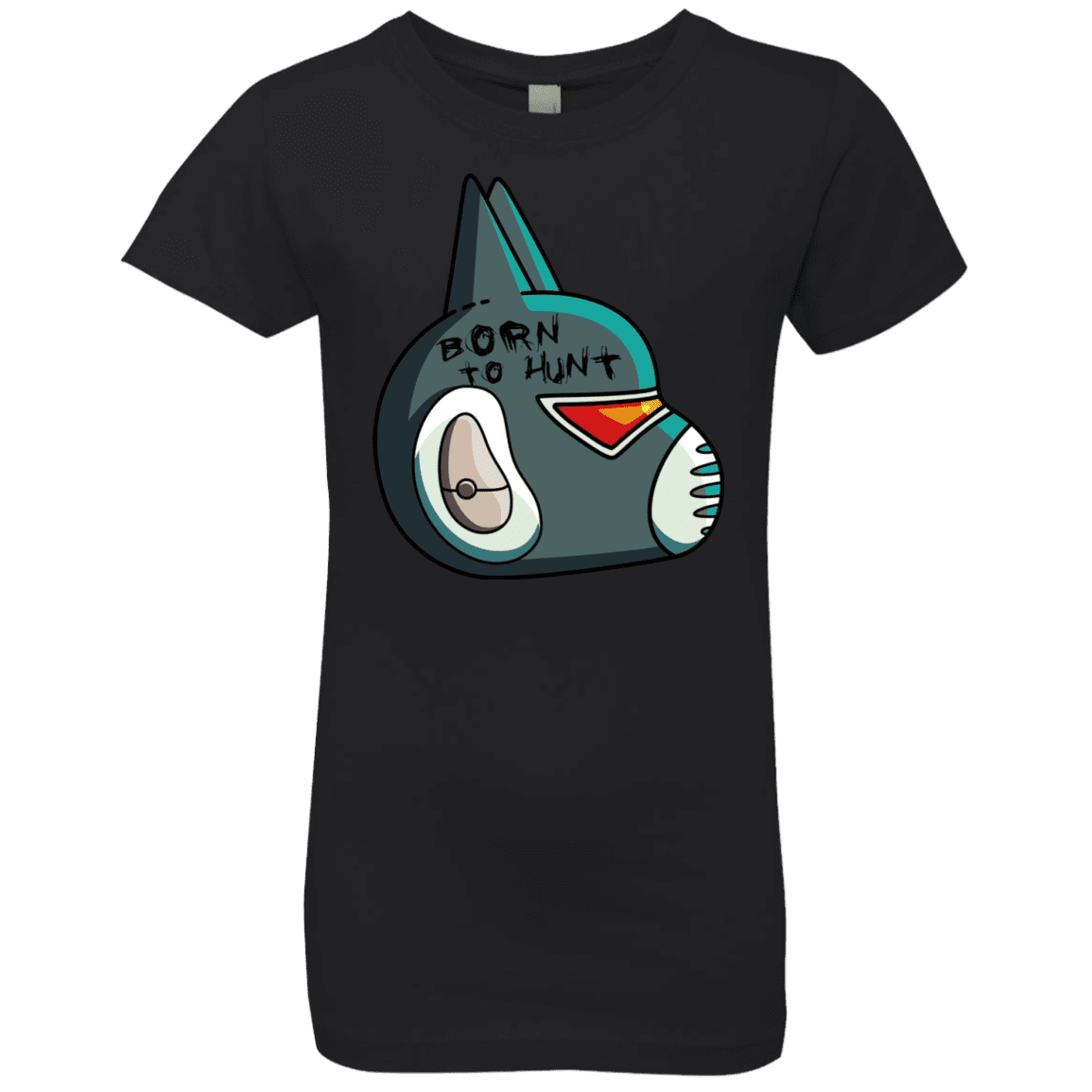 T-Shirts Black / YXS Final Space Avocato Born To Hunt Girls Premium T-Shirt