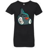 T-Shirts Black / YXS Final Space Avocato Born To Hunt Girls Premium T-Shirt