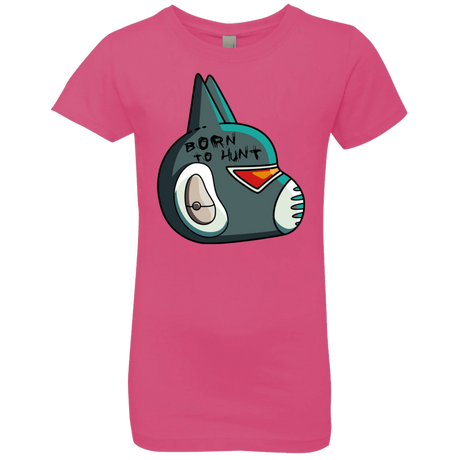 T-Shirts Hot Pink / YXS Final Space Avocato Born To Hunt Girls Premium T-Shirt