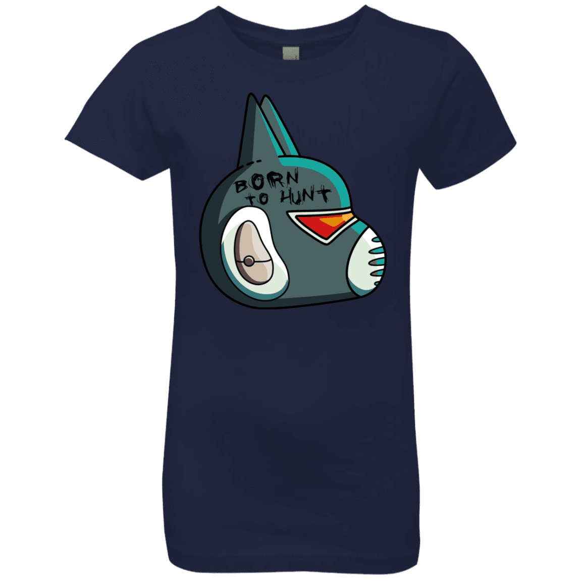 T-Shirts Midnight Navy / YXS Final Space Avocato Born To Hunt Girls Premium T-Shirt