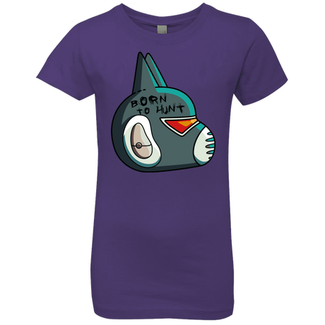 T-Shirts Purple Rush / YXS Final Space Avocato Born To Hunt Girls Premium T-Shirt