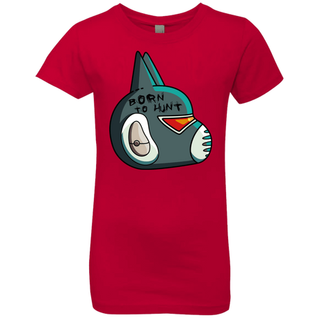 T-Shirts Red / YXS Final Space Avocato Born To Hunt Girls Premium T-Shirt