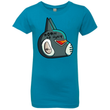 T-Shirts Turquoise / YXS Final Space Avocato Born To Hunt Girls Premium T-Shirt