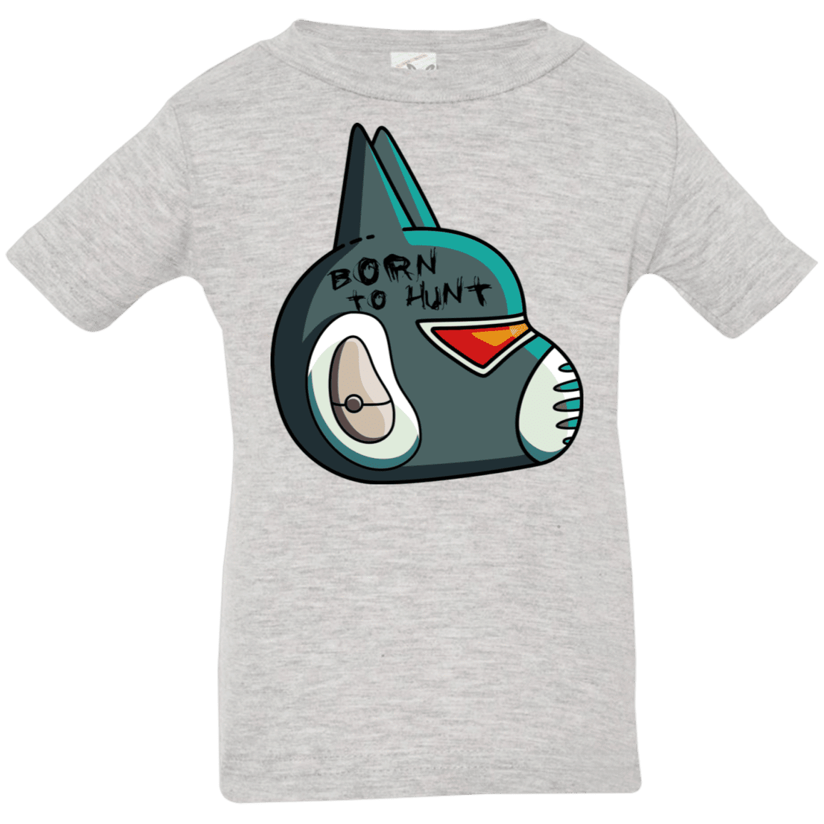 T-Shirts Heather Grey / 6 Months Final Space Avocato Born To Hunt Infant Premium T-Shirt