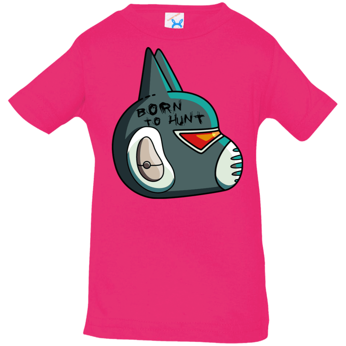 T-Shirts Hot Pink / 6 Months Final Space Avocato Born To Hunt Infant Premium T-Shirt