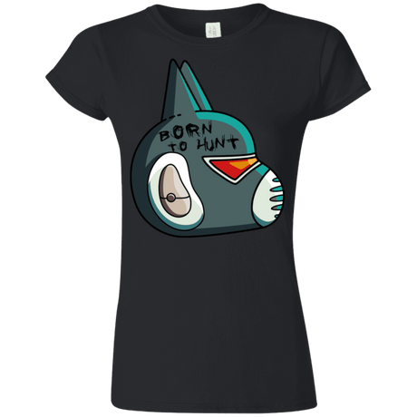 T-Shirts Black / S Final Space Avocato Born To Hunt Junior Slimmer-Fit T-Shirt