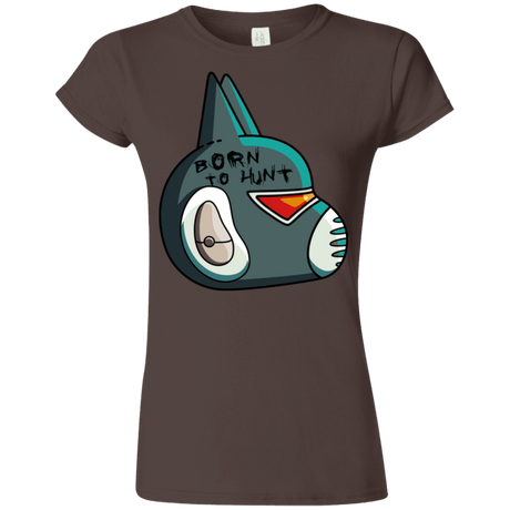T-Shirts Dark Chocolate / S Final Space Avocato Born To Hunt Junior Slimmer-Fit T-Shirt