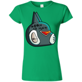 T-Shirts Irish Green / S Final Space Avocato Born To Hunt Junior Slimmer-Fit T-Shirt