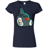 T-Shirts Navy / S Final Space Avocato Born To Hunt Junior Slimmer-Fit T-Shirt