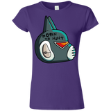 T-Shirts Purple / S Final Space Avocato Born To Hunt Junior Slimmer-Fit T-Shirt