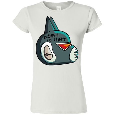 T-Shirts White / S Final Space Avocato Born To Hunt Junior Slimmer-Fit T-Shirt