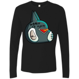 T-Shirts Black / S Final Space Avocato Born To Hunt Men's Premium Long Sleeve