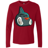 T-Shirts Cardinal / S Final Space Avocato Born To Hunt Men's Premium Long Sleeve