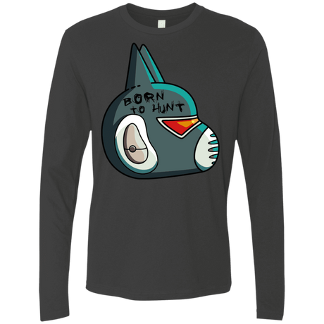 T-Shirts Heavy Metal / S Final Space Avocato Born To Hunt Men's Premium Long Sleeve