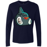 T-Shirts Midnight Navy / S Final Space Avocato Born To Hunt Men's Premium Long Sleeve