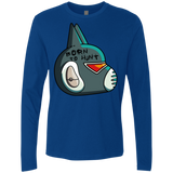 T-Shirts Royal / S Final Space Avocato Born To Hunt Men's Premium Long Sleeve